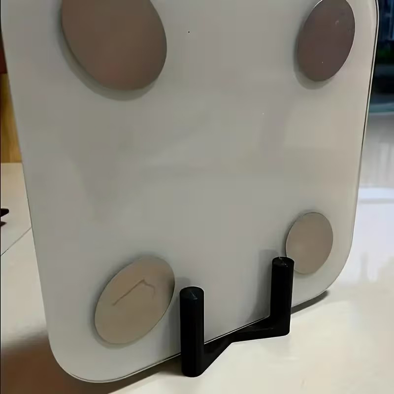 Home Bathroom Scales - Nowy plastikowy stojak na wagi, oszczędzający