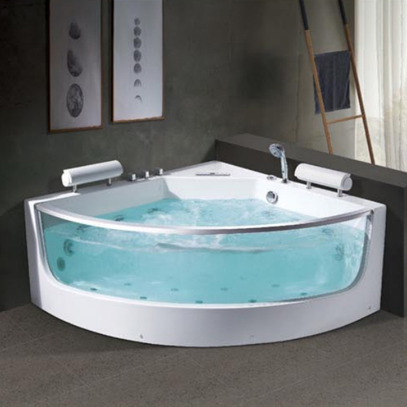 Home Bathroom Jacuzzi Tub - Akrylowa wanna z hydromasażem, luksusowa narożna