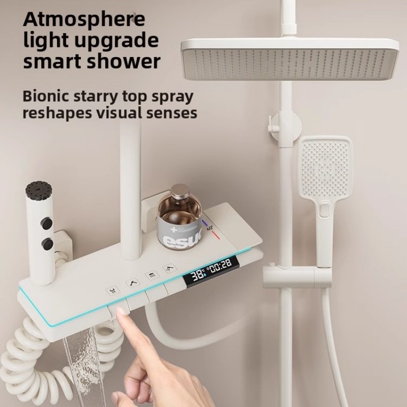 Home Bathroom Shower - Termostatyczny zestaw prysznicowy do domu, łazienki,