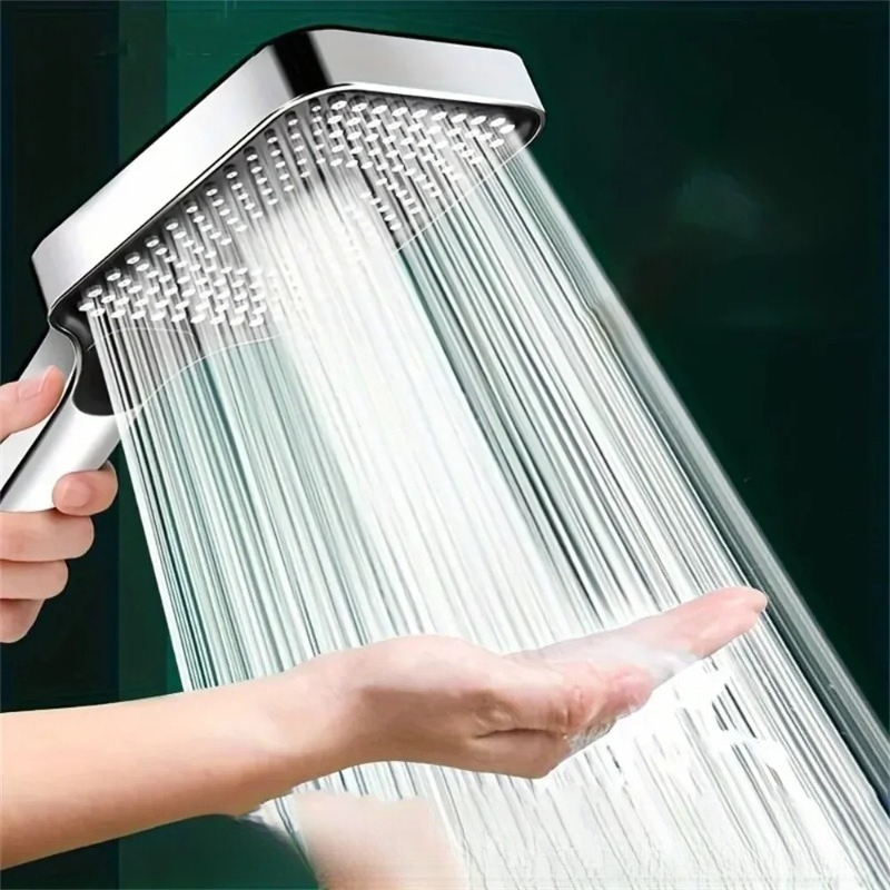 Home Office Bathroom - Regulowana słuchawka prysznicowa 3-funkcyjna, wysokociśnieniowa, o