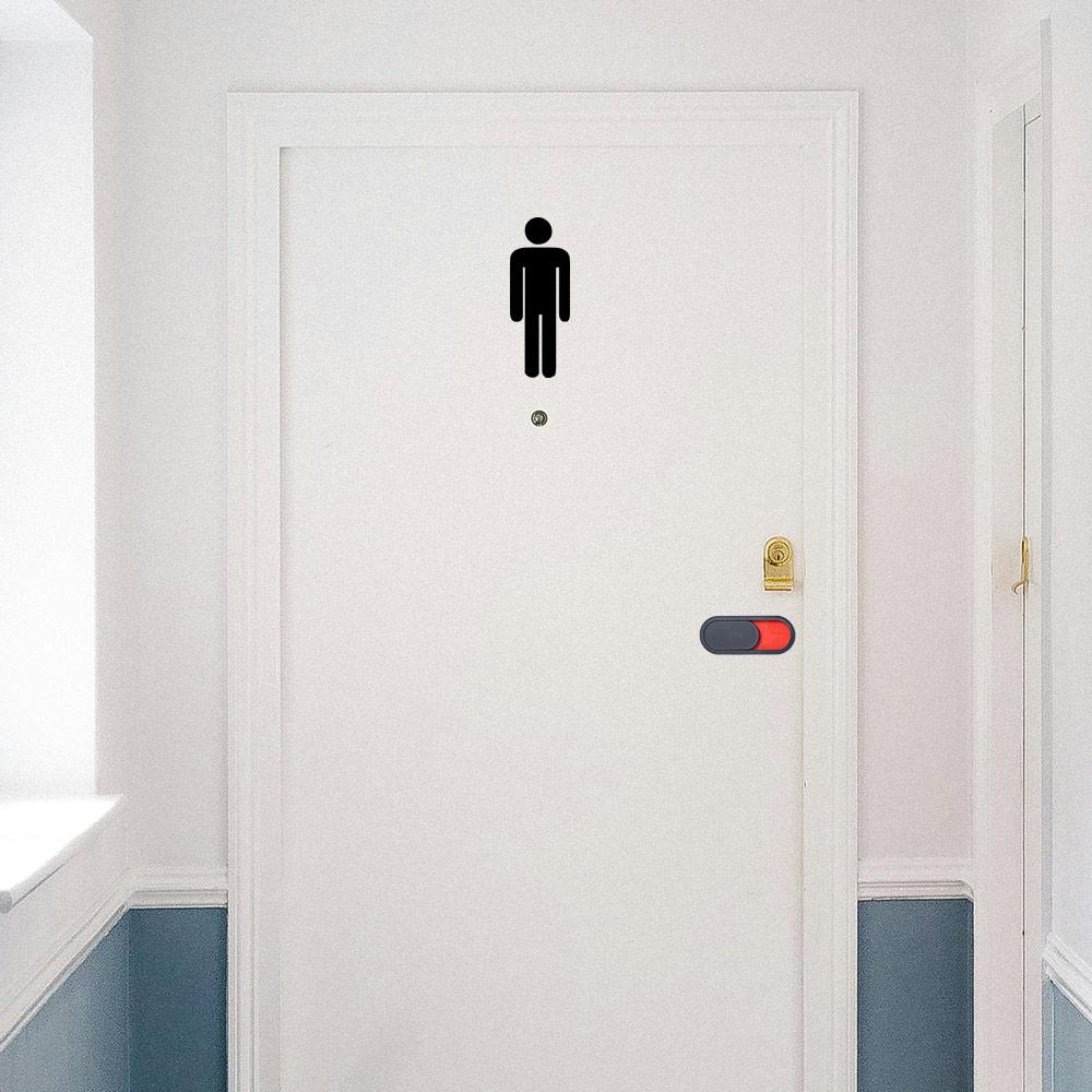 Home Bathroom Occupied Sign - Tabliczka Otwarty/Zajęto Owalna 10x4cm na Drzwi