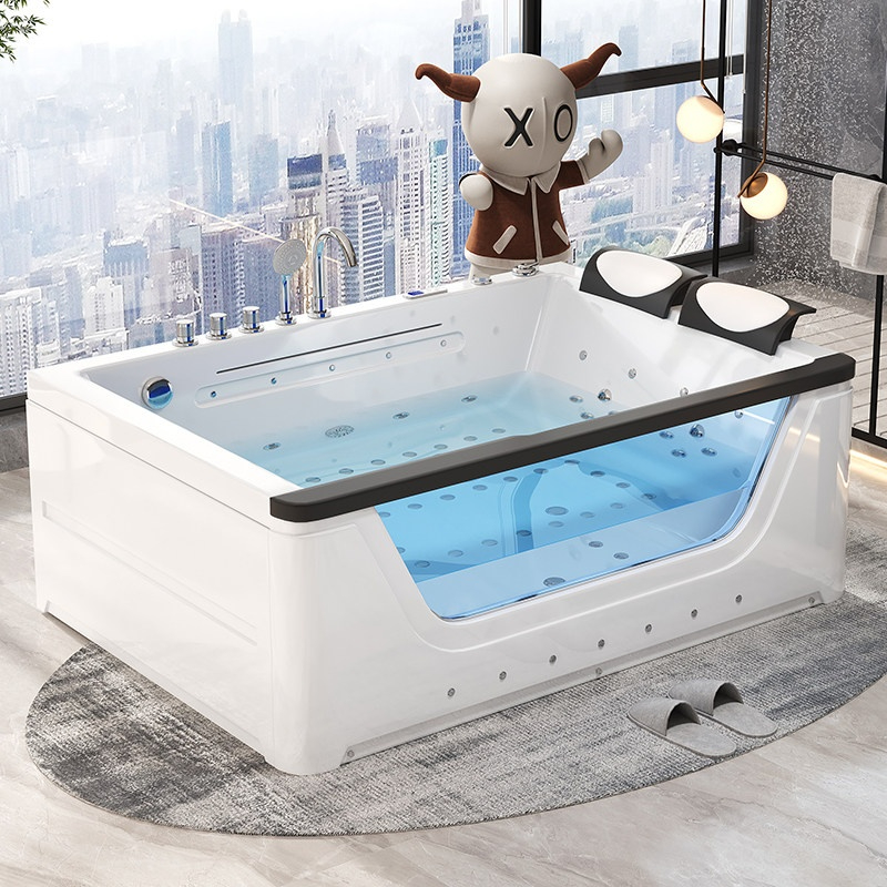 Home Bathroom Jacuzzi Tub - Akrylowa wanna z hydromasażem dla 2