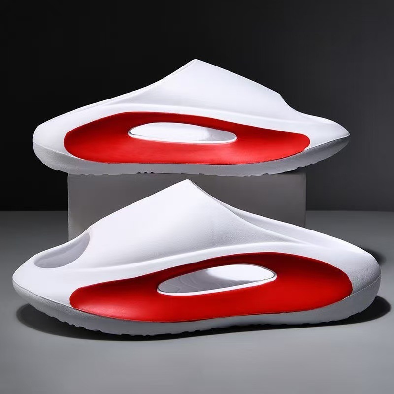 Your Home Bathroom - Klapki unisex z odkrytymi palcami, do