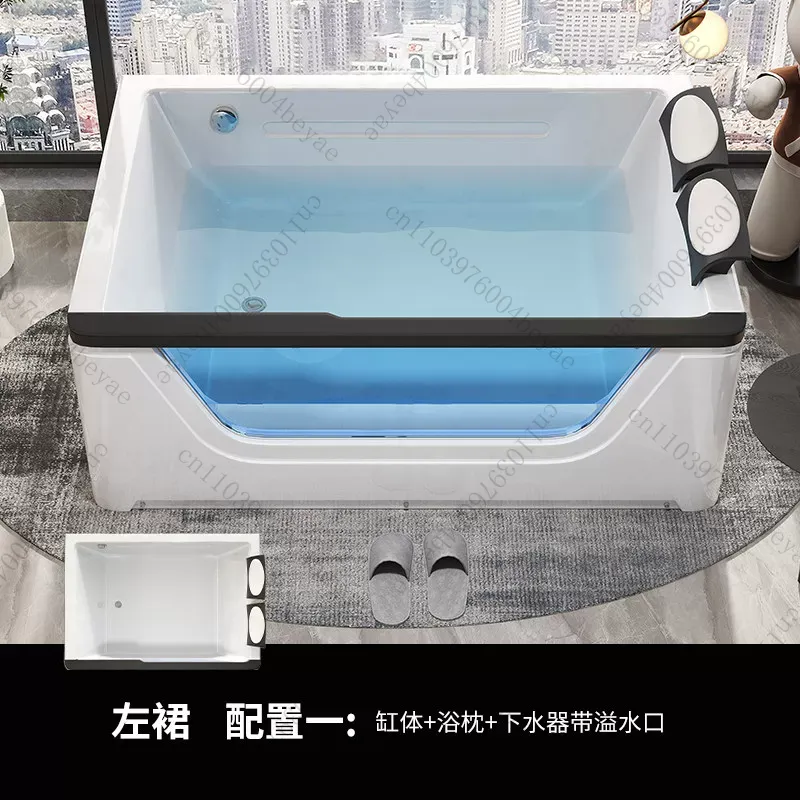 Akrylowa wanna z hydromasażem  – Home Bathroom Jacuzzi Tub recenzja i cena