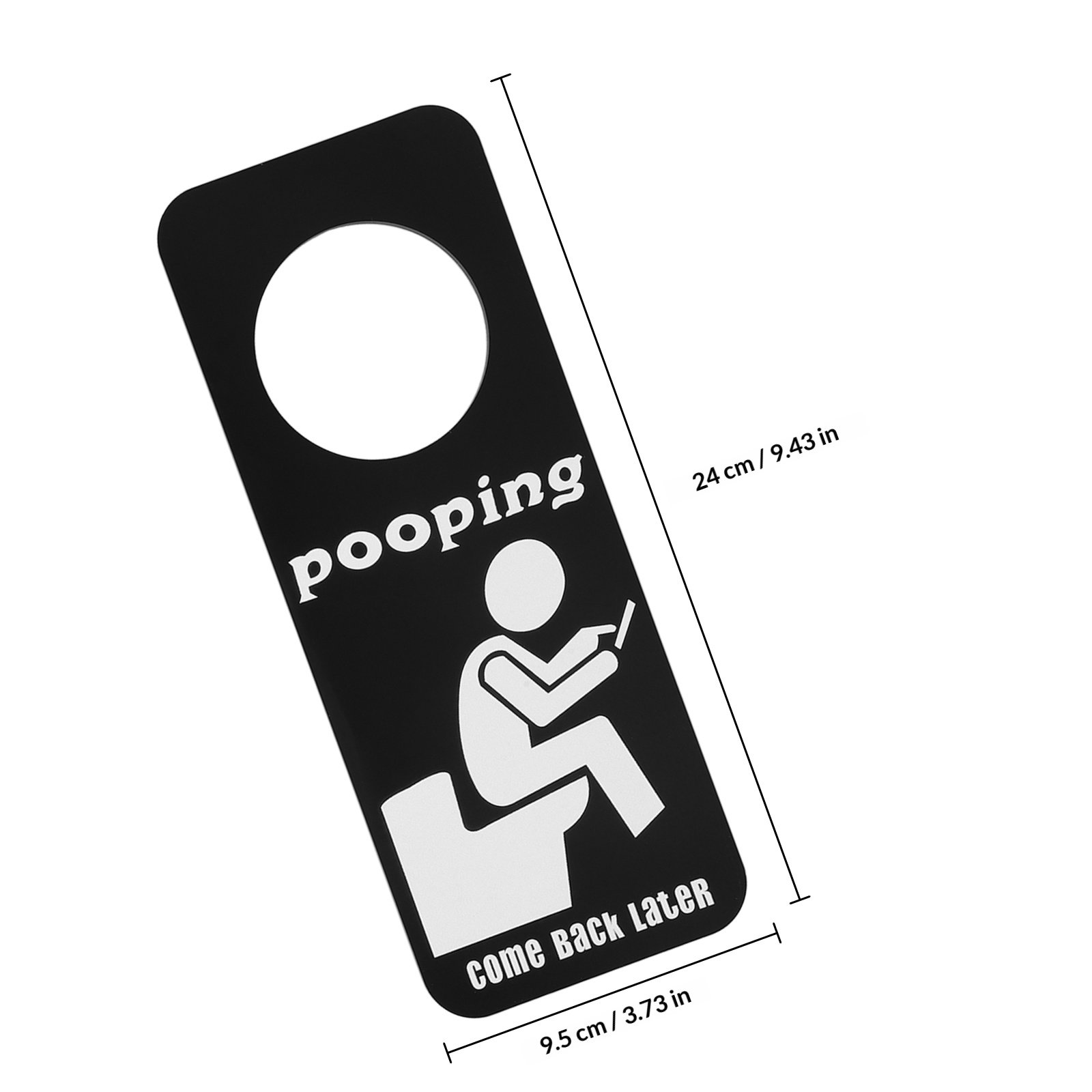 Zabawny wieszak na drzwi łazie – Home Bathroom Occupied Sign recenzja i cena