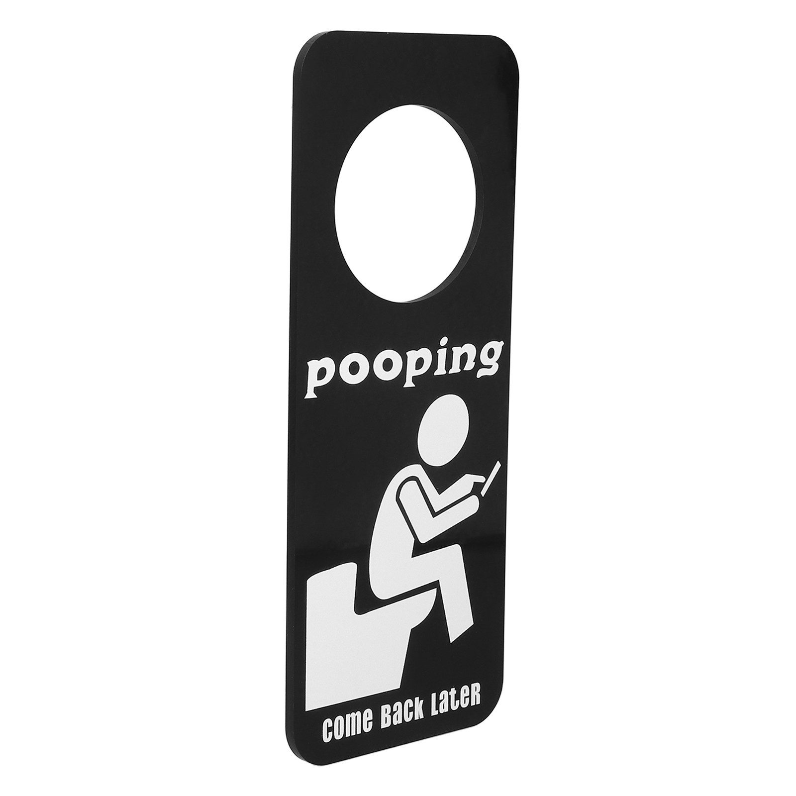 Zabawny wieszak na drzwi łazie – Home Bathroom Occupied Sign recenzja i cena