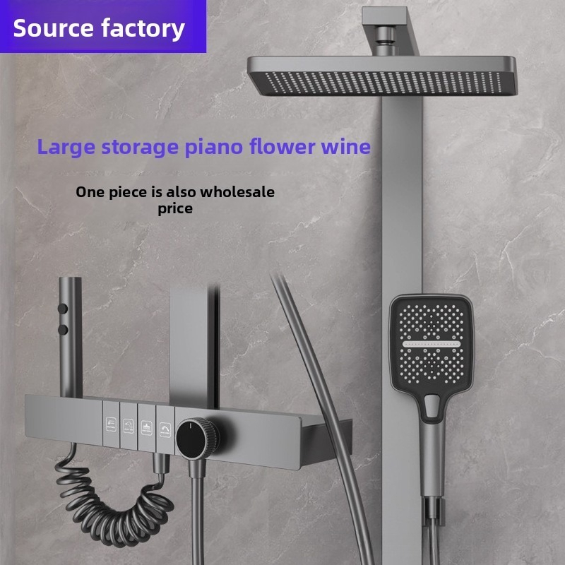 Cyfrowy zestaw słuchawek prysz – Home Bathroom Shower recenzja i cena