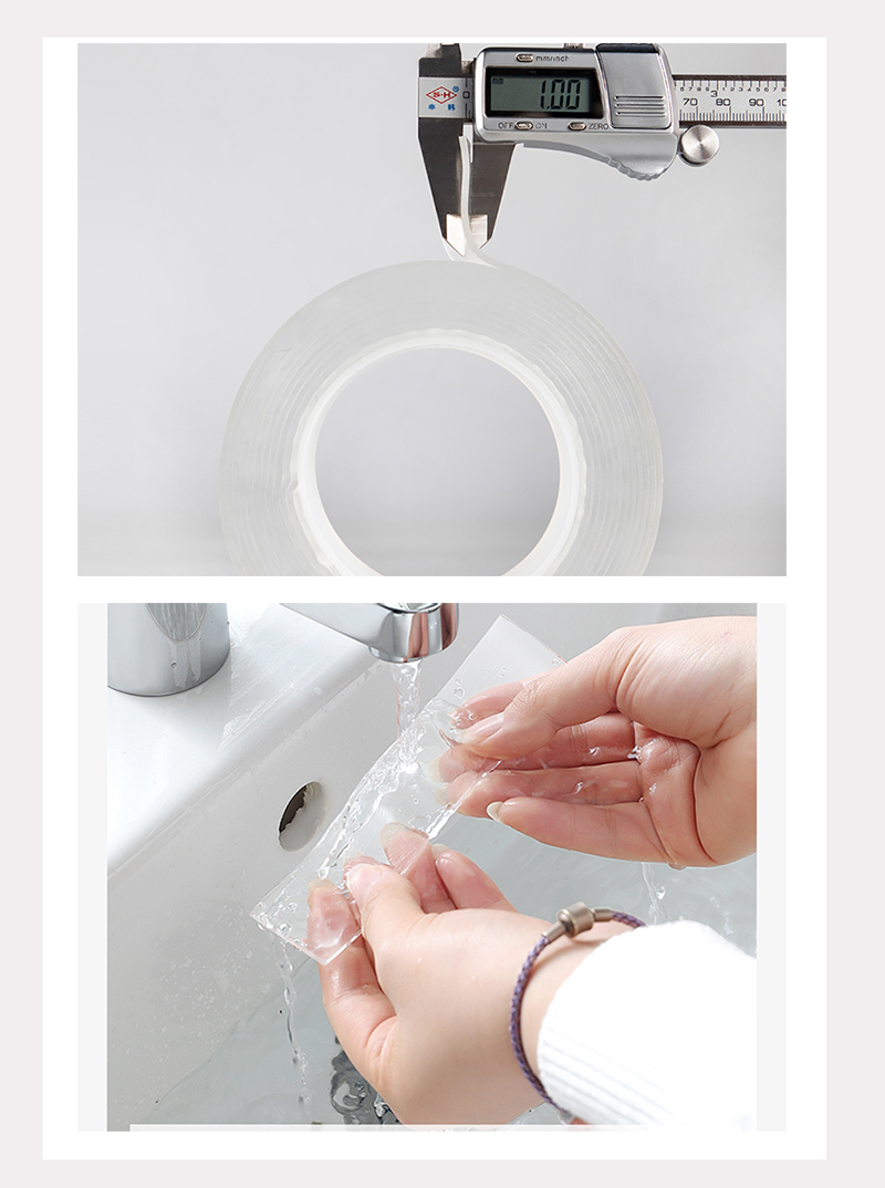 Przezroczysta taśma dwustronna – Home Bathroom Tiles recenzja i cena