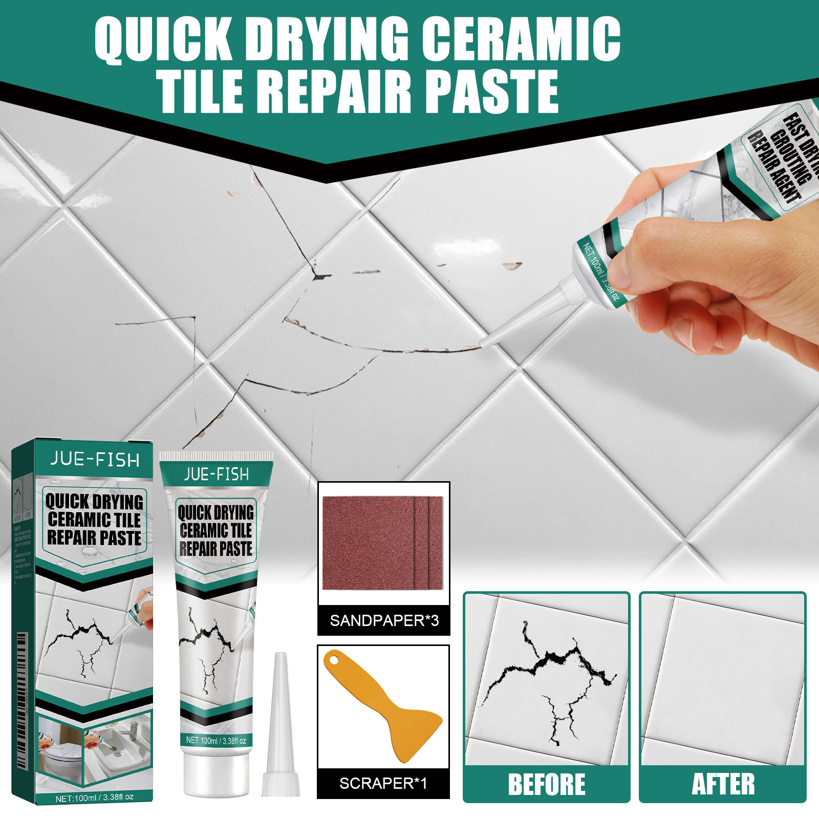 Wodoodporna pasta do naprawy p – Home Bathroom Repair recenzja i cena