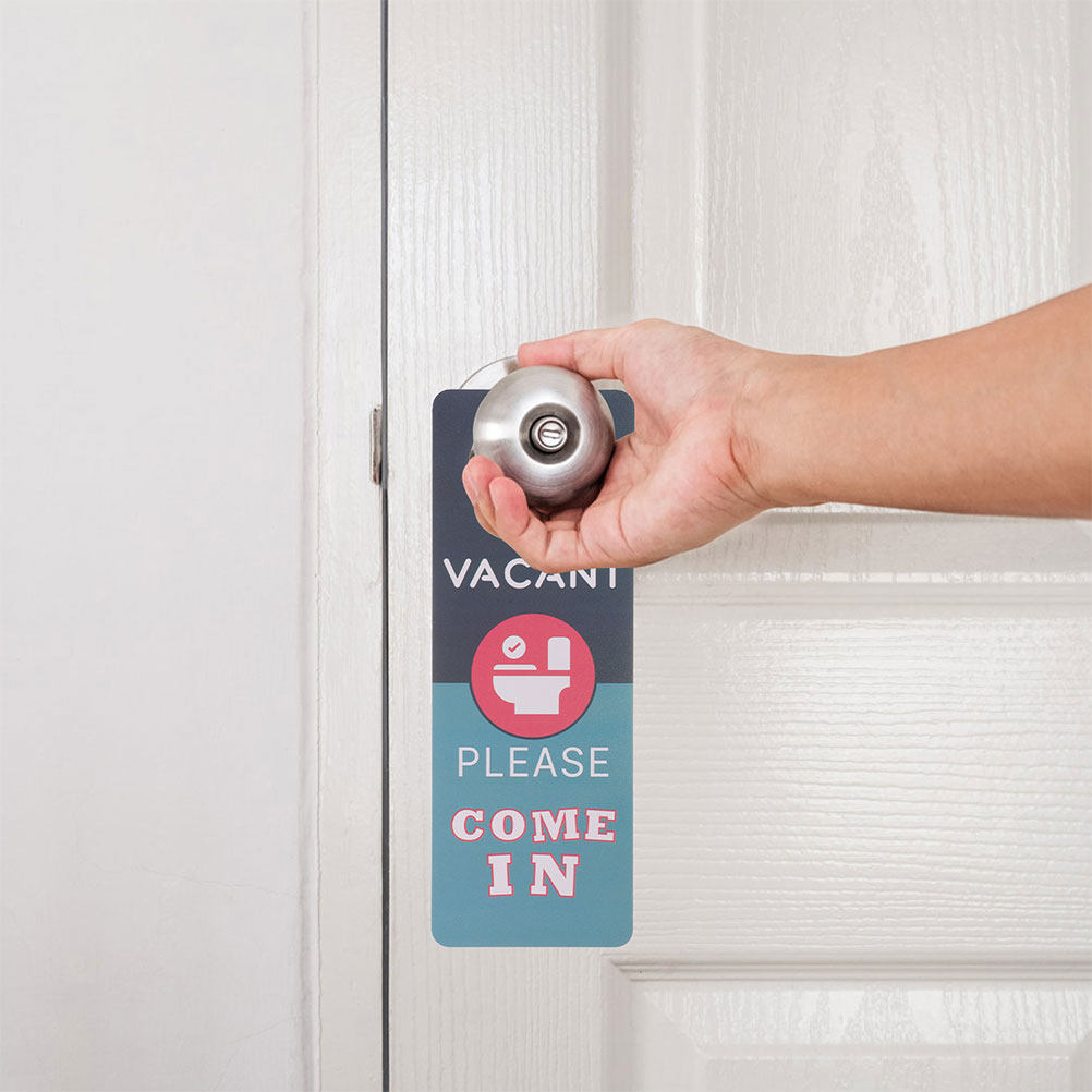 2 szt. Zawieszka na drzwi toal – Home Bathroom Occupied Sign recenzja i cena