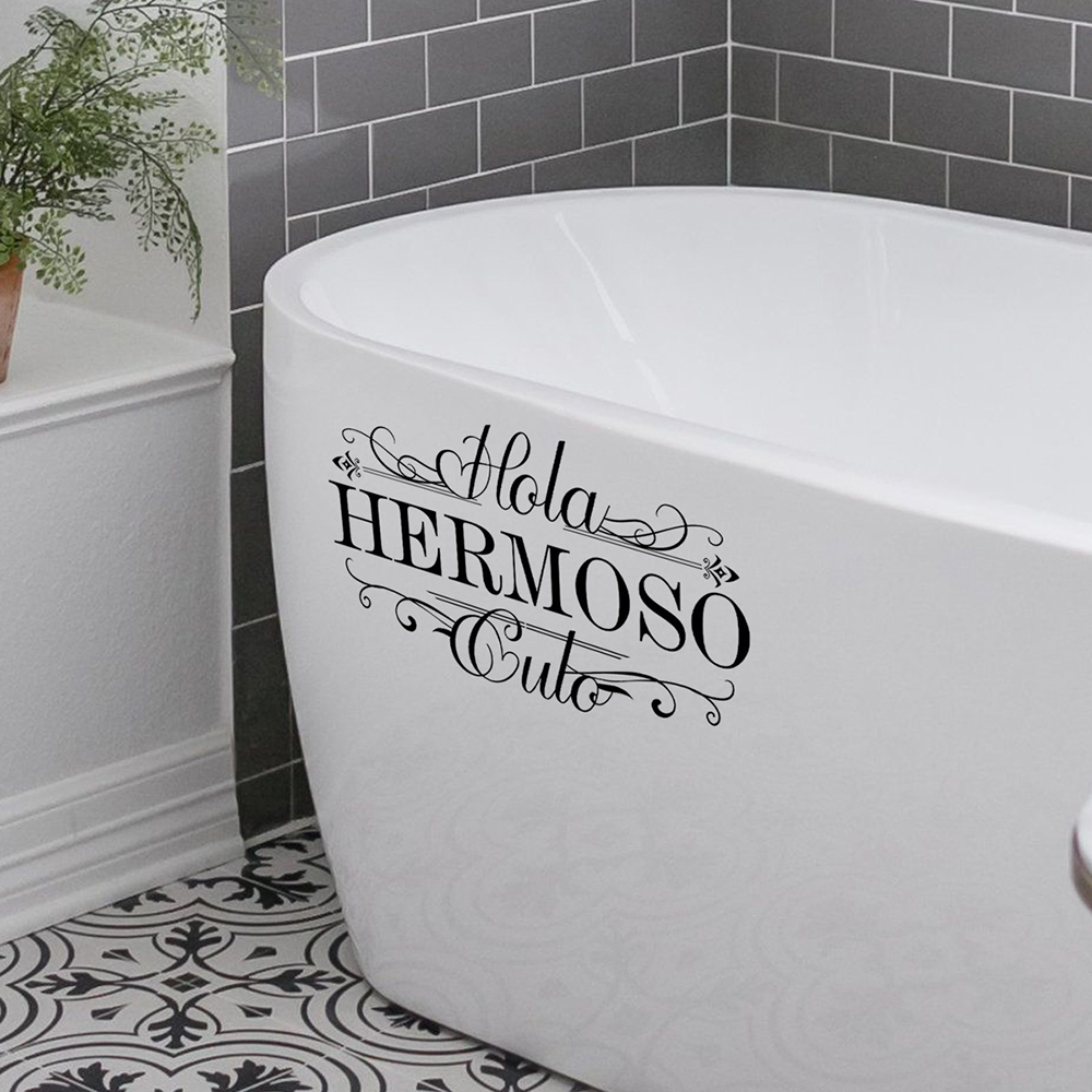 Śmieszne hiszpańskie naklejki  – Home Bathroom Tiles recenzja i cena