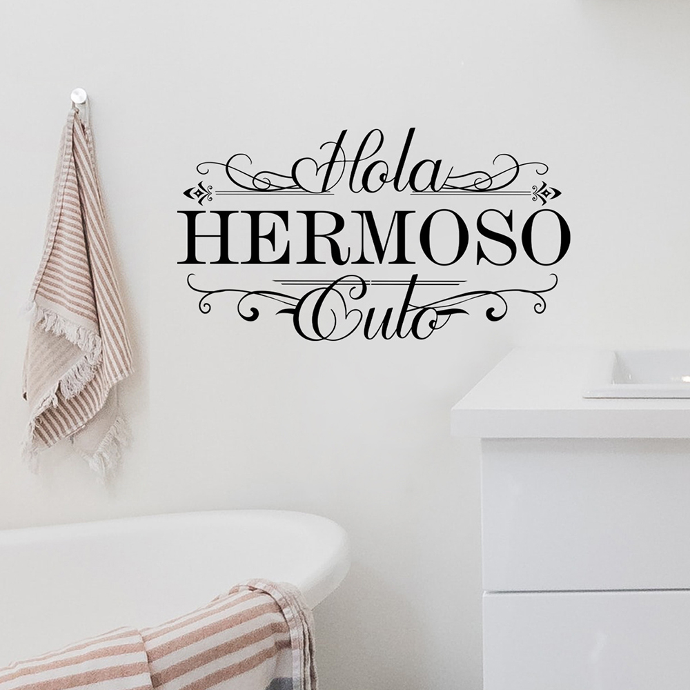 Śmieszne hiszpańskie naklejki  – Home Bathroom Tiles recenzja i cena
