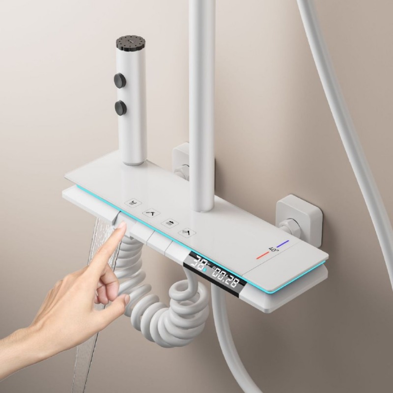 Termostatyczny zestaw prysznic – Home Bathroom Shower recenzja i cena