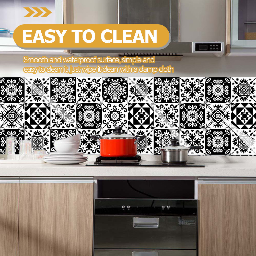 10 szt. Naklejki ścienne do de – Home Bathroom Tiles recenzja i cena