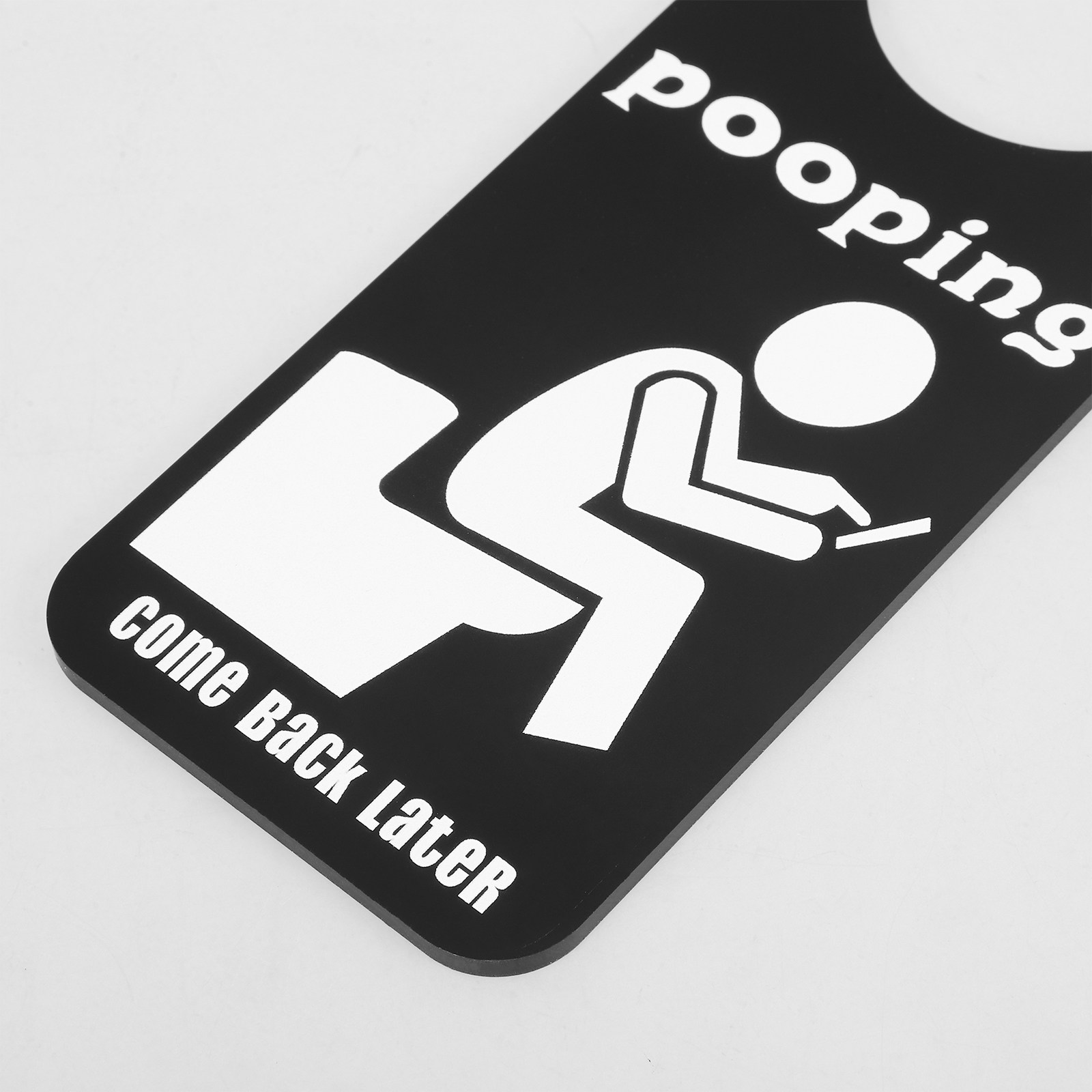 Zabawny wieszak na drzwi łazie – Home Bathroom Occupied Sign recenzja i cena