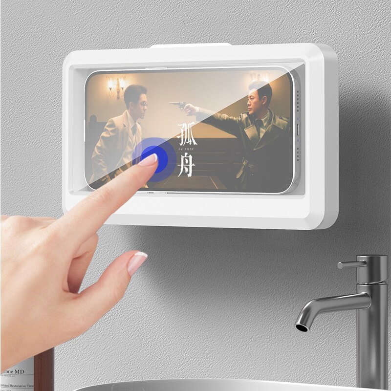 Wodoodporny uchwyt na telefon  – Home Bathroom Shower recenzja i cena