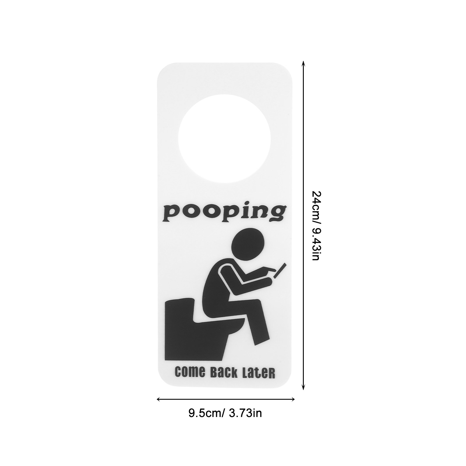 Zawieszka na drzwi łazienki, z – Home Bathroom Occupied Sign recenzja i cena